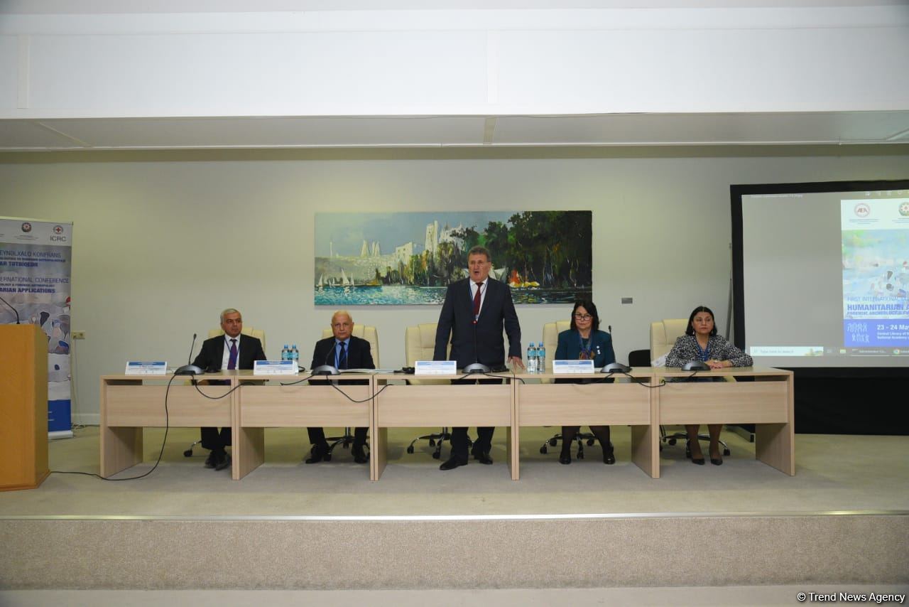 Bakıda I Qarabağ müharibəsində itkin düşənlərlə bağlı beynəlxalq konfrans keçirilir (FOTO)