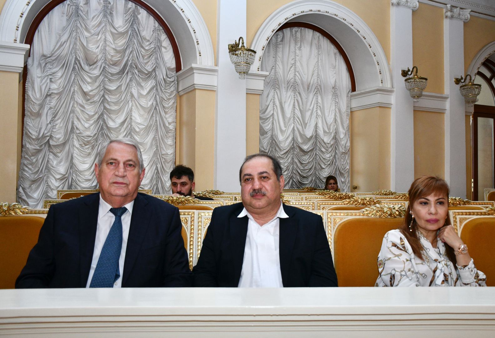 Filarmoniyada Ümummili Lider Heydər Əliyevin 100 illiyinə həsr olunmuş konsert təşkil olunub (FOTO)