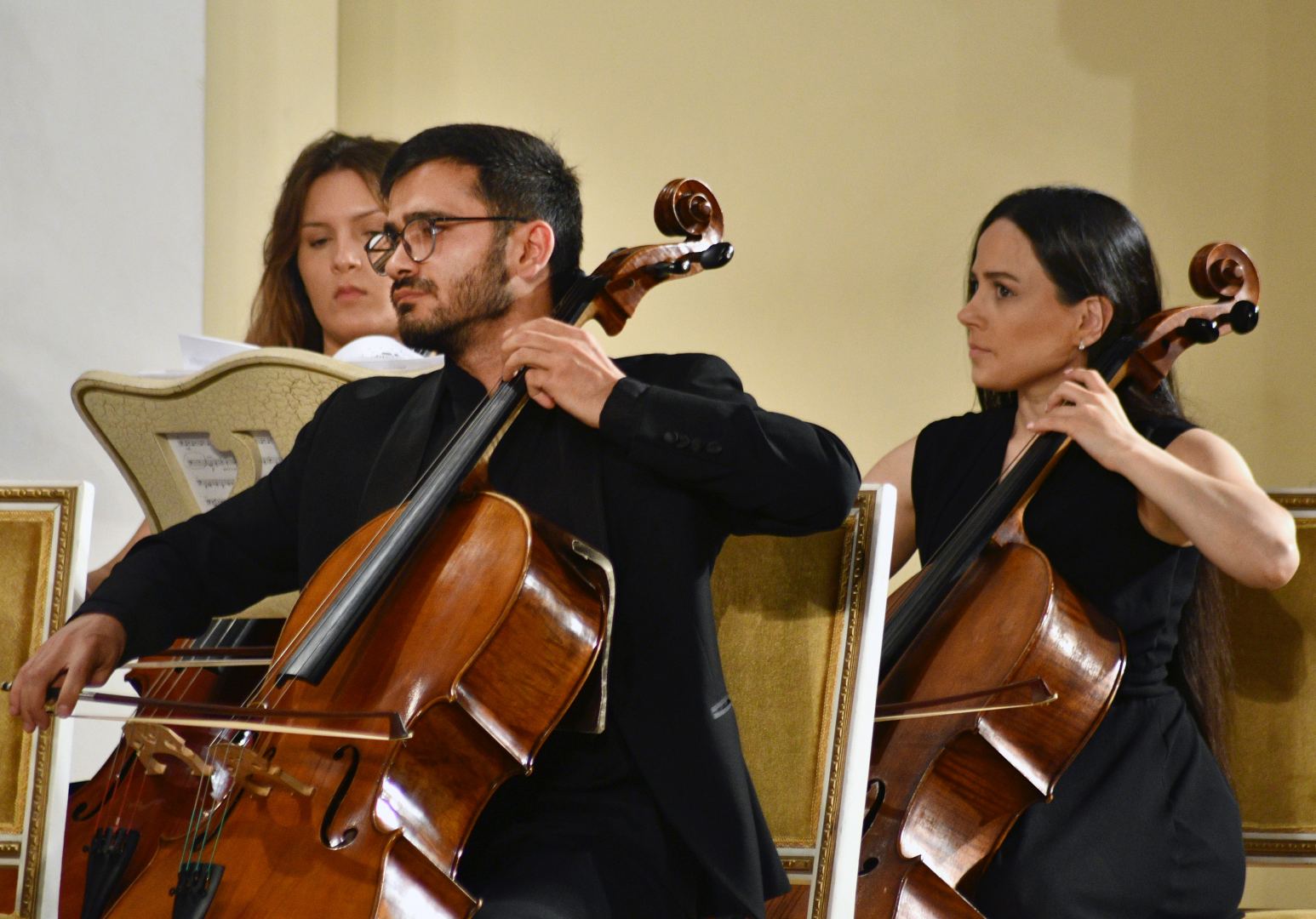 Filarmoniyada Ümummili Lider Heydər Əliyevin 100 illiyinə həsr olunmuş konsert təşkil olunub (FOTO)