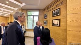 Bakı Dövlət Universitetində Ümummilli Lider Heydər Əliyevin 100 illik yubileyinə həsr olunmuş tədbir keçirilir (FOTO)