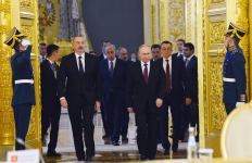 Prezident İlham Əliyev Moskvada Ali Avrasiya İqtisadi Şurasının geniş tərkibdə iclasında iştirak edib (FOTO/VİDEO) (YENİLƏNİB)