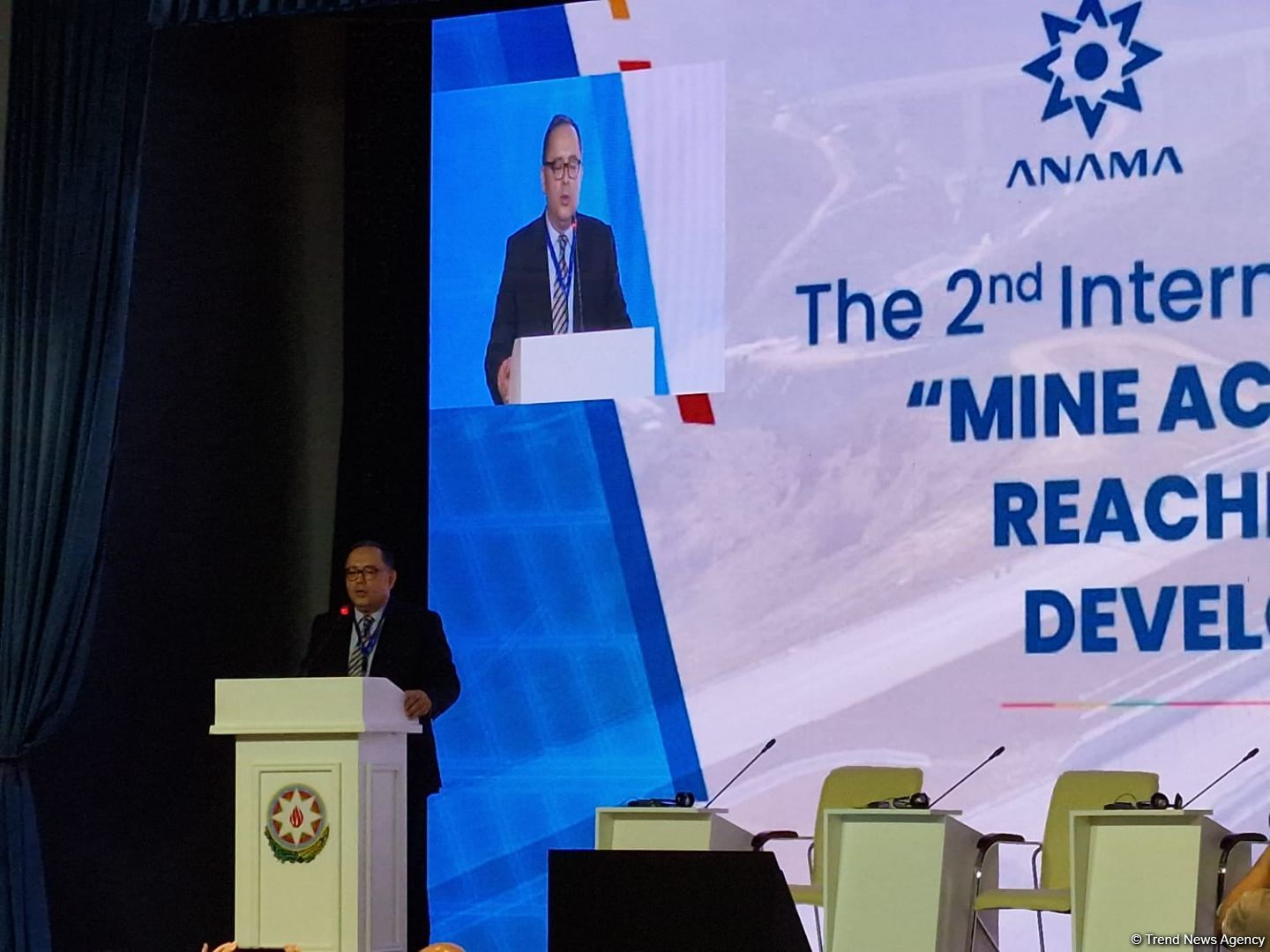 Ağdamda 2-ci beynəlxalq humanitar minatəmizləmə konfransına start verilib (FOTO)