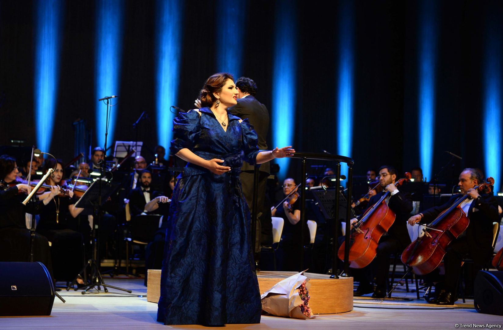 Rəsmə işıq lazım olduğu kimi, qəlbə də musiqi lazımdır! Heydər Əliyev Mərkəzində klassik musiqi bayramı keçirilib (FOTO)