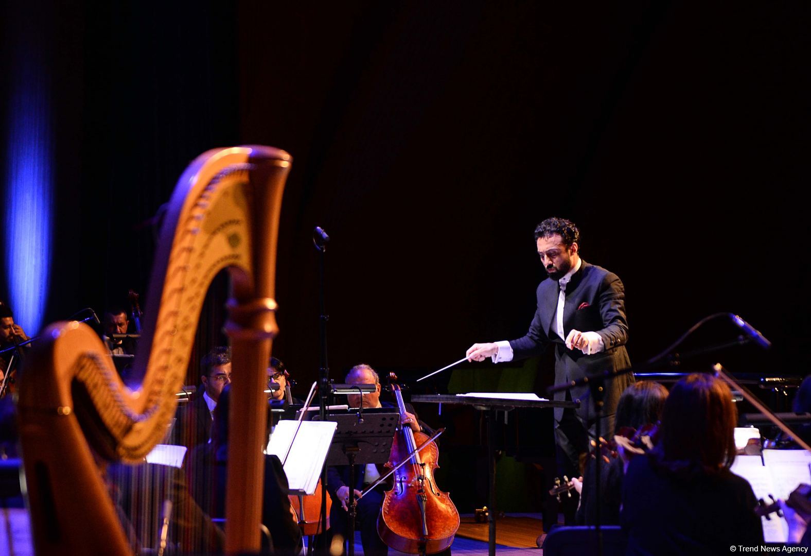 Rəsmə işıq lazım olduğu kimi, qəlbə də musiqi lazımdır! Heydər Əliyev Mərkəzində klassik musiqi bayramı keçirilib (FOTO)
