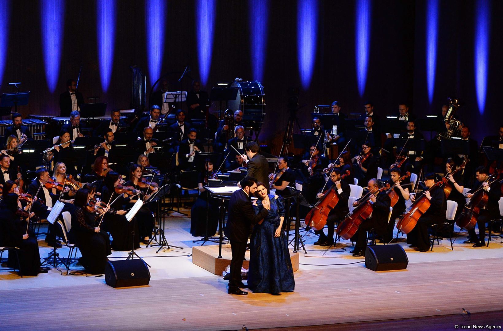 Rəsmə işıq lazım olduğu kimi, qəlbə də musiqi lazımdır! Heydər Əliyev Mərkəzində klassik musiqi bayramı keçirilib (FOTO)