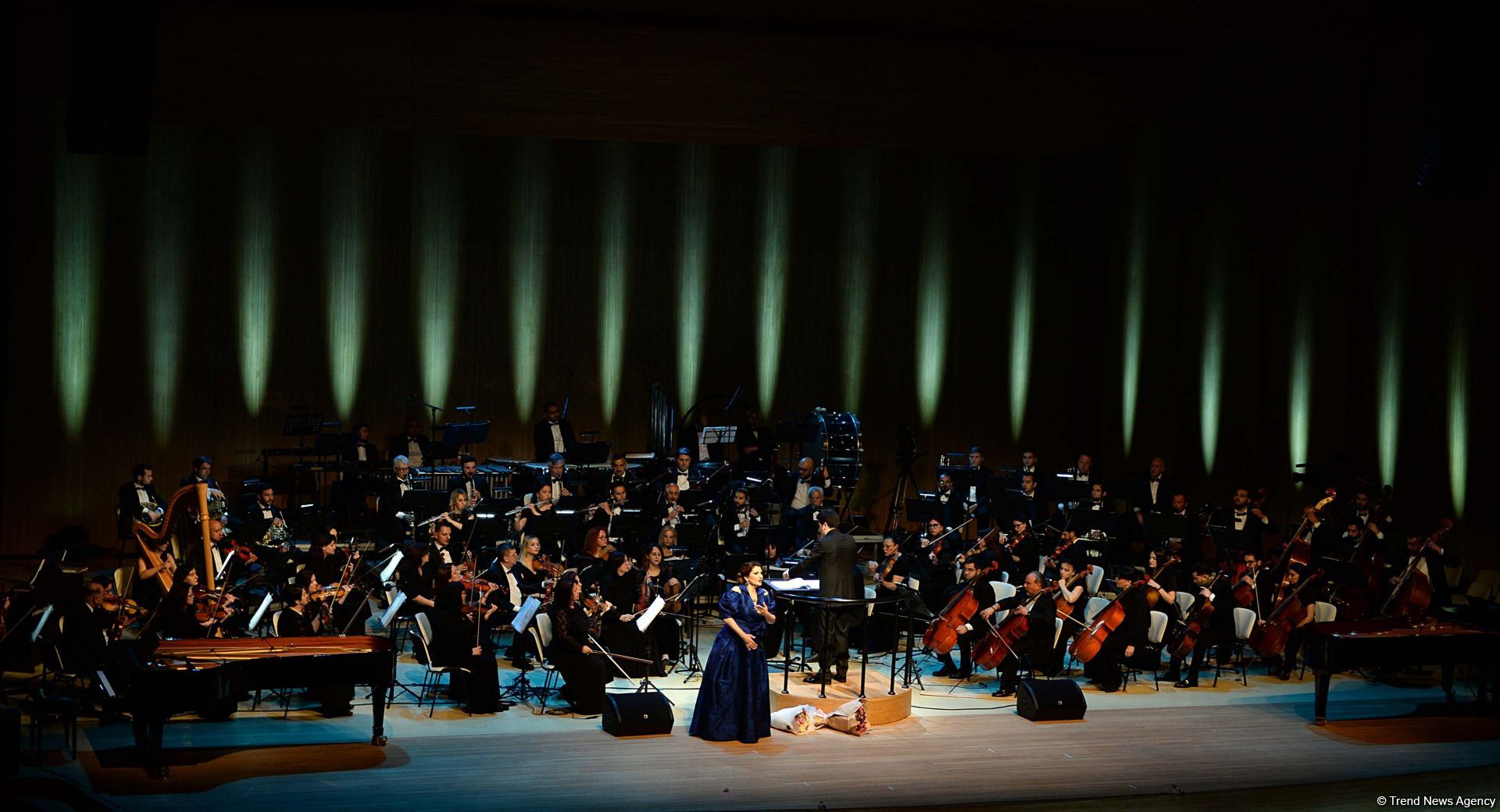 Rəsmə işıq lazım olduğu kimi, qəlbə də musiqi lazımdır! Heydər Əliyev Mərkəzində klassik musiqi bayramı keçirilib (FOTO)