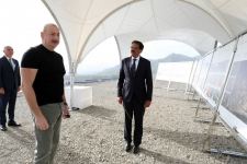 Prezident İlham Əliyev Laçın şəhərində Aqro və Sənaye Parkında görülən işlərlə tanış olub (YENİLƏNİB) (FOTO/VİDEO)