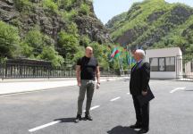 Prezident İlham Əliyev Kəlbəcər rayonunda “Qamışlı” Kiçik Su Elektrik Stansiyasının açılışında iştirak edib (YENİLƏNİB) (FOTO/VİDEO)