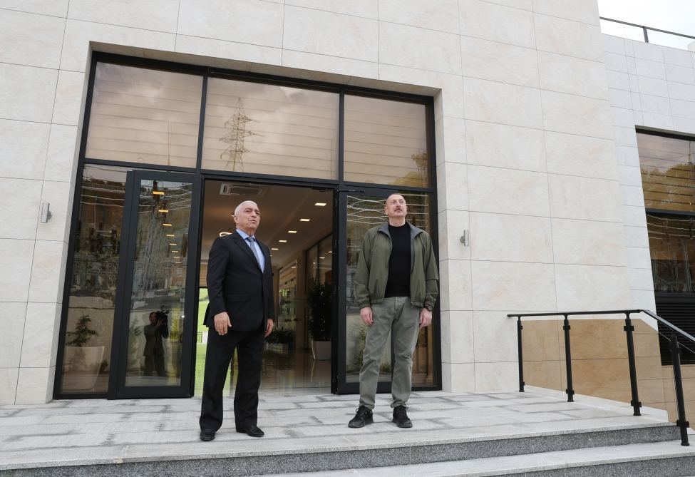 Prezident İlham Əliyev Laçın rayonunda “Qorçu” yarımstansiyasının açılışında iştirak edib (YENİLƏNİB) (FOTO/VİDEO)