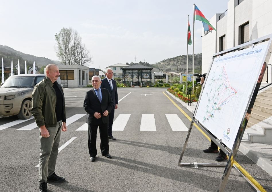 Prezident İlham Əliyev “Laçın” şəhər yarımstansiyasının açılışını edib (YENİLƏNİB) (FOTO/VİDEO)