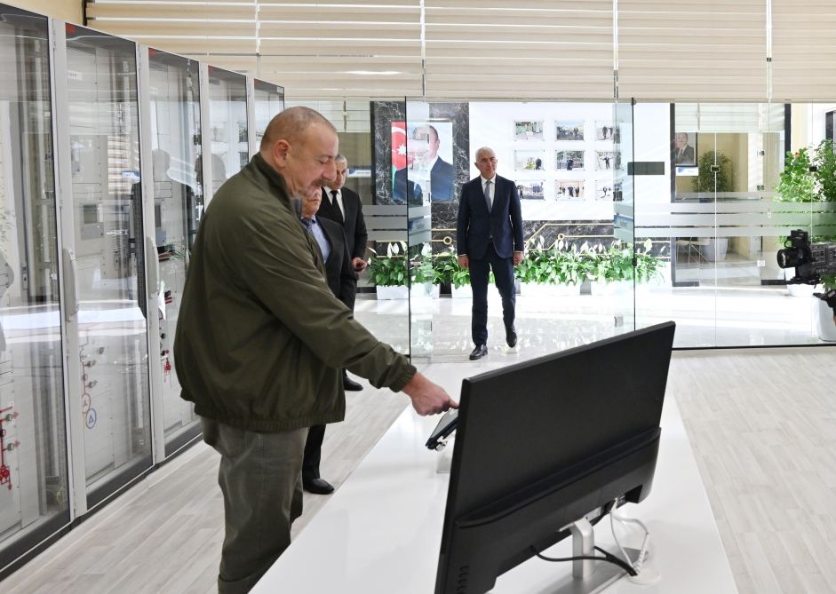 Prezident İlham Əliyev “Laçın” şəhər yarımstansiyasının açılışını edib (YENİLƏNİB) (FOTO/VİDEO)