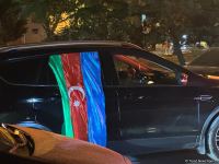 Bakıda Atatürk parkında Ərdoğana dəstək yürüyüşü keçirilib (FOTO/VİDEO)