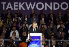 Prezident İlham Əliyev və Birinci xanım Mehriban Əliyeva Bakıda taekvondo üzrə 26-cı dünya çempionatının açılış mərasimində iştirak ediblər (YENİLƏNİB) (FOTO/VİDEO)