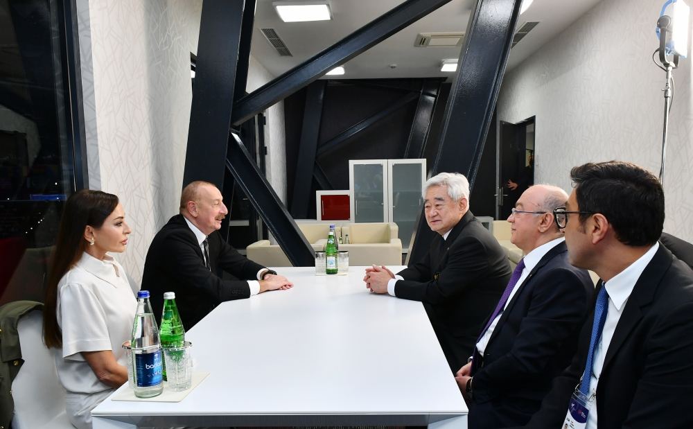 Prezident İlham Əliyev və Birinci xanım Mehriban Əliyeva Bakıda taekvondo üzrə 26-cı dünya çempionatının açılış mərasimində iştirak ediblər (YENİLƏNİB) (FOTO/VİDEO)