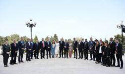 Prezident İlham Əliyev və Birinci xanım Mehriban Əliyevanın adından İsrail Prezidenti və xanımının şərəfinə rəsmi lanç verilib (FOTO)
