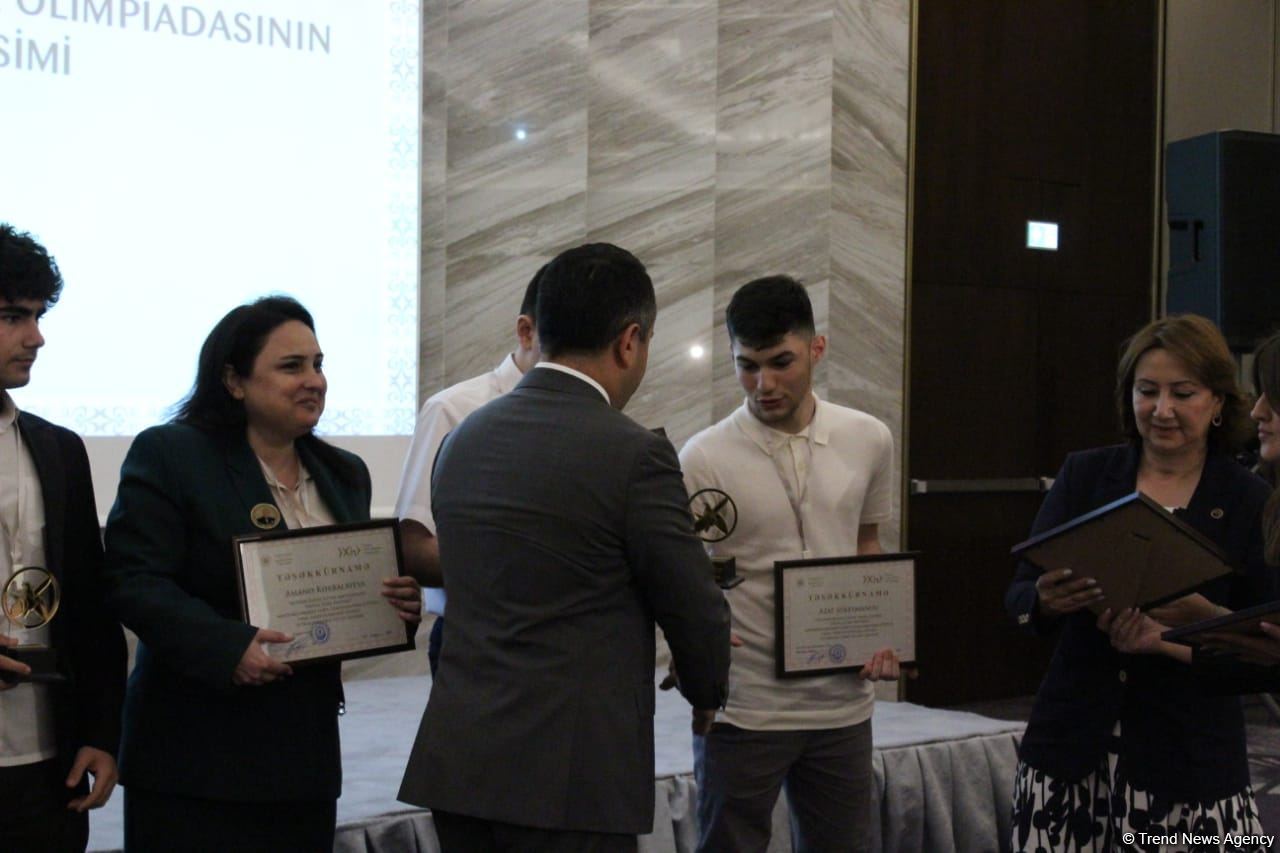 “Heydər Əliyev İli”nə həsr olunmuş Ortaq Türk Dünyası Olimpiadası qaliblərinin mükafatlandırılma mərasimi keçirilib (FOTO)
