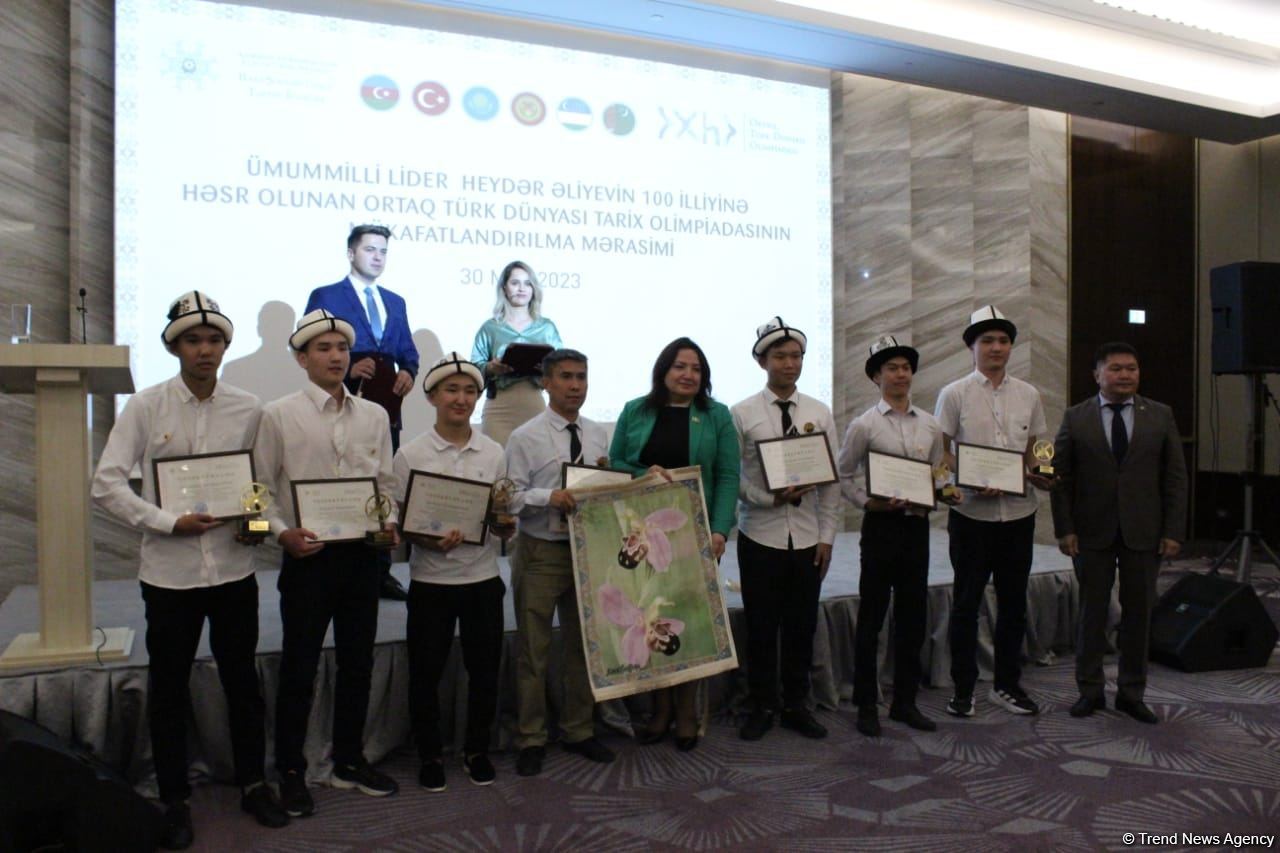 “Heydər Əliyev İli”nə həsr olunmuş Ortaq Türk Dünyası Olimpiadası qaliblərinin mükafatlandırılma mərasimi keçirilib (FOTO)