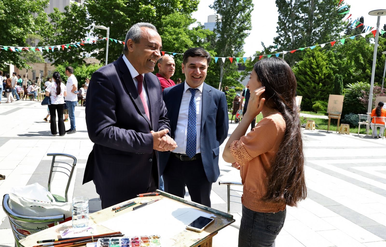 "Azərbaycanım" VI Respublika Uşaq Rəsm Festivali keçirildi (FOTO)