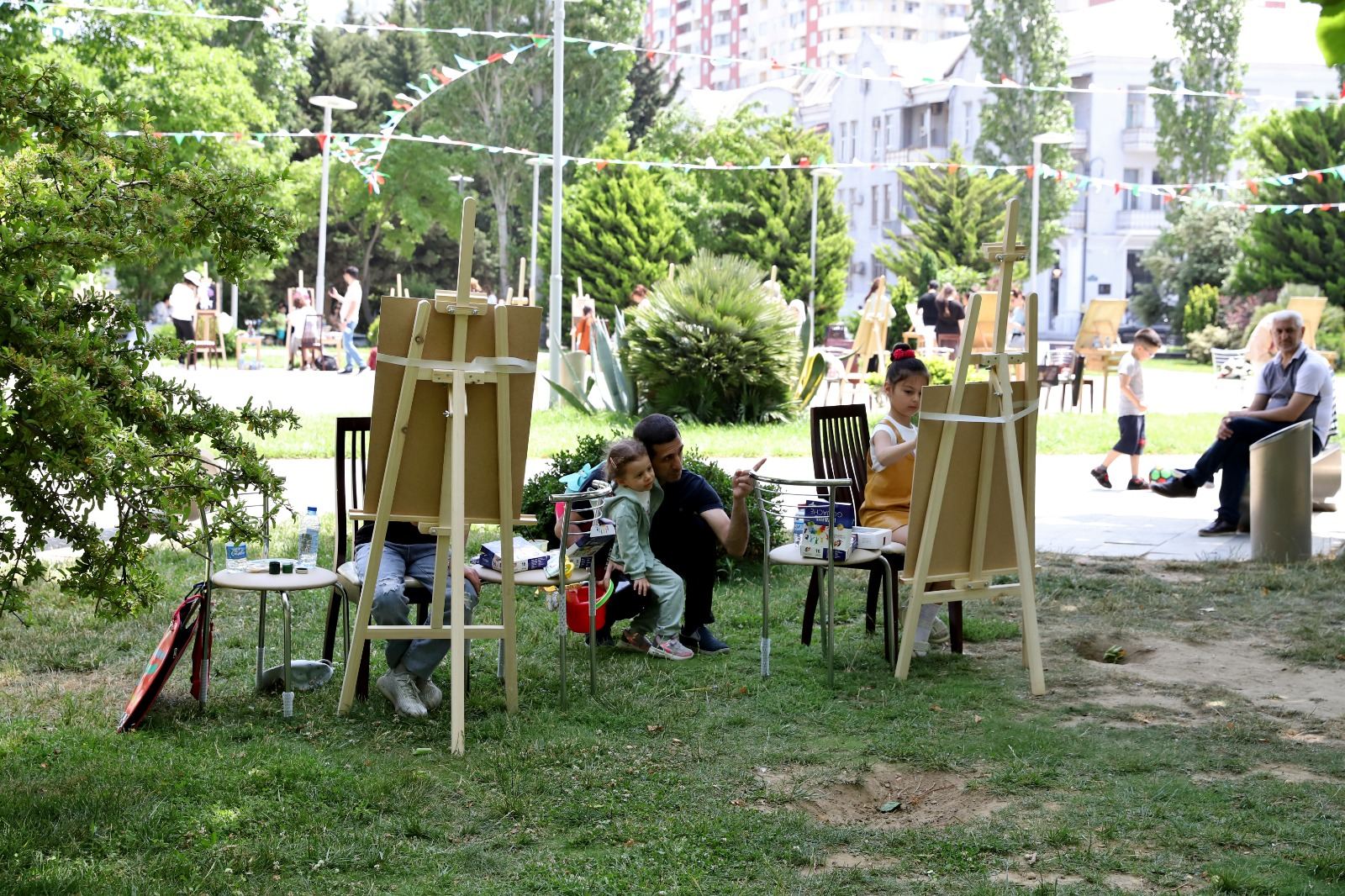 "Azərbaycanım" VI Respublika Uşaq Rəsm Festivali keçirildi (FOTO)