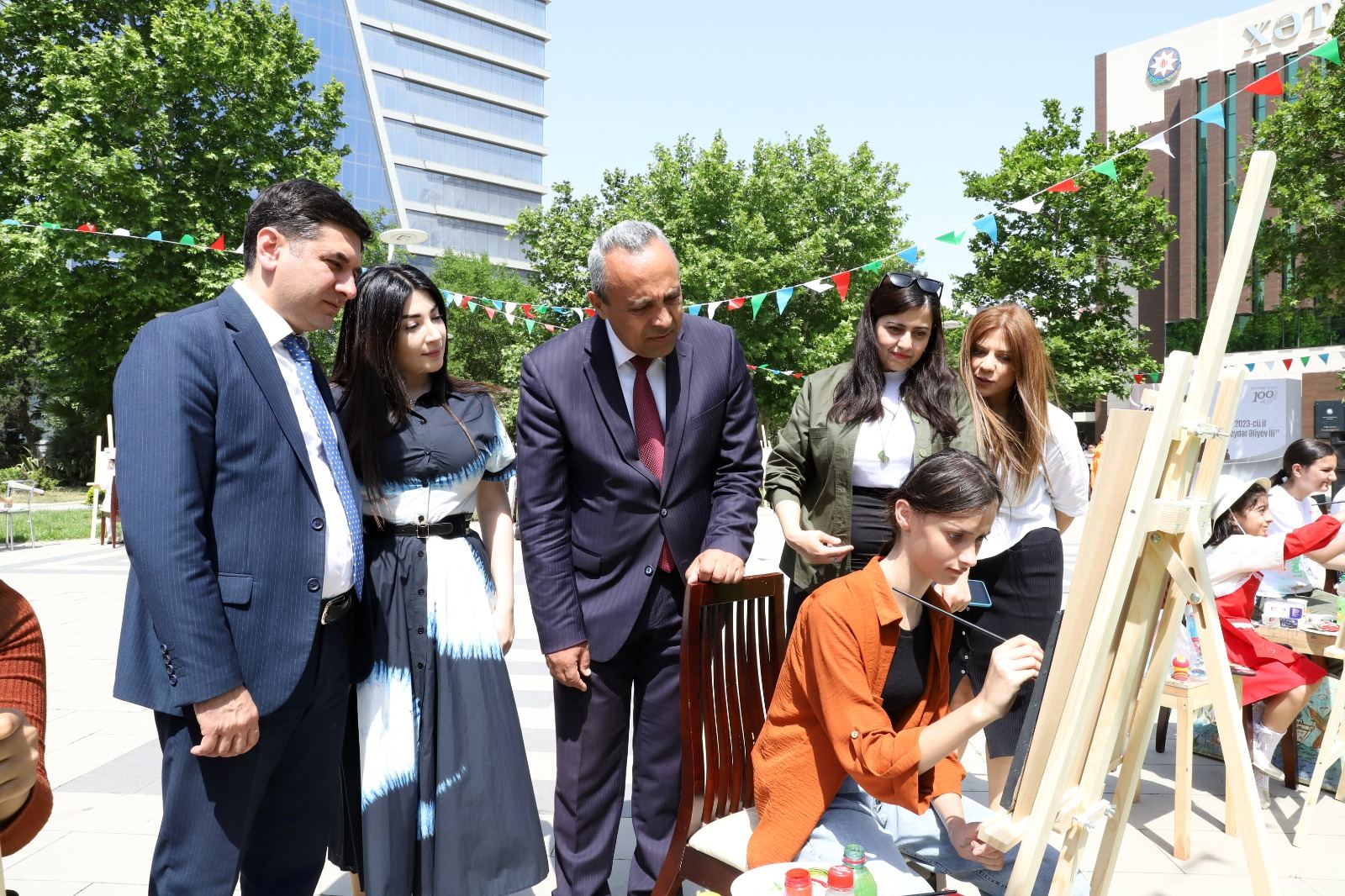 "Azərbaycanım" VI Respublika Uşaq Rəsm Festivali keçirildi (FOTO)