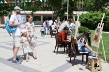 "Azərbaycanım" VI Respublika Uşaq Rəsm Festivali keçirildi (FOTO)