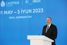 Prezident İlham Əliyev Bakı Enerji Həftəsi çərçivəsində 28-ci Beynəlxalq Xəzər Neft və Qaz Sərgisinin rəsmi açılış mərasimində iştirak edib (YENİLƏNİB 3) (FOTO/VİDEO)