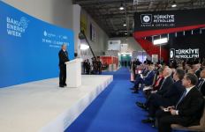 Prezident İlham Əliyev Bakı Enerji Həftəsi çərçivəsində 28-ci Beynəlxalq Xəzər Neft və Qaz Sərgisinin rəsmi açılış mərasimində iştirak edib (YENİLƏNİB 3) (FOTO/VİDEO)