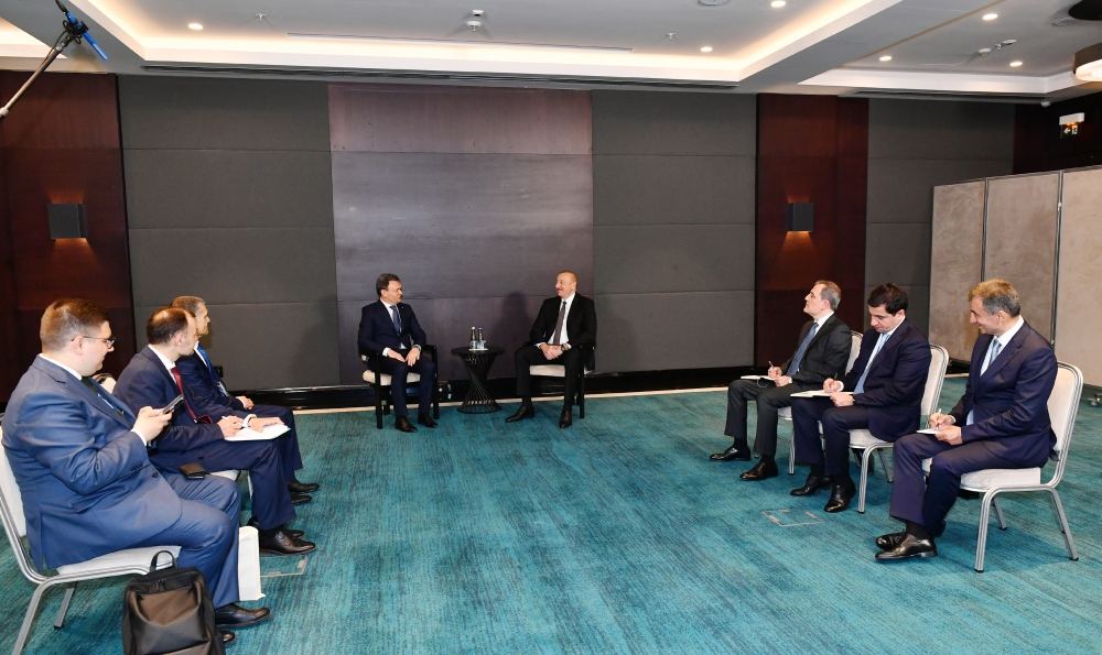 Prezident İlham Əliyev Kişineuda Moldovanın Baş naziri ilə görüşüb (FOTO/VİDEO)