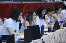 Aerobika gimnastikası üzrə Azərbaycan birinciliyi və Bakı çempionatı başlayıb (FOTO)