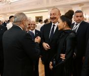 Prezident İlham Əliyev və Birinci xanım Mehriban Əliyeva Ankarada Rəcəb Tayyib Ərdoğanın adından verdiyi şam yeməyində iştirak ediblər (FOTO)