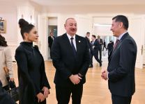 Prezident İlham Əliyev və Birinci xanım Mehriban Əliyeva Ankarada Rəcəb Tayyib Ərdoğanın adından verdiyi şam yeməyində iştirak ediblər (FOTO)