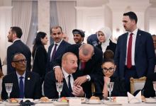 Prezident İlham Əliyev və Birinci xanım Mehriban Əliyeva Ankarada Rəcəb Tayyib Ərdoğanın adından verdiyi şam yeməyində iştirak ediblər (FOTO)