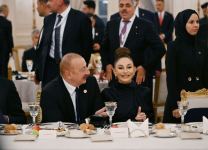 Prezident İlham Əliyev və Birinci xanım Mehriban Əliyeva Ankarada Rəcəb Tayyib Ərdoğanın adından verdiyi şam yeməyində iştirak ediblər (FOTO)