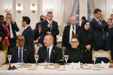 Prezident İlham Əliyev və Birinci xanım Mehriban Əliyeva Ankarada Rəcəb Tayyib Ərdoğanın adından verdiyi şam yeməyində iştirak ediblər (FOTO)