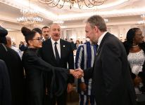 Prezident İlham Əliyev və Birinci xanım Mehriban Əliyeva Ankarada Rəcəb Tayyib Ərdoğanın adından verdiyi şam yeməyində iştirak ediblər (FOTO)