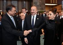 Prezident İlham Əliyev və Birinci xanım Mehriban Əliyeva Prezident Rəcəb Tayyib Ərdoğanın səlahiyyətlərinin icrasına başlama mərasimində iştirak ediblər (FOTO/VİDEO) (YENİLƏNİB)