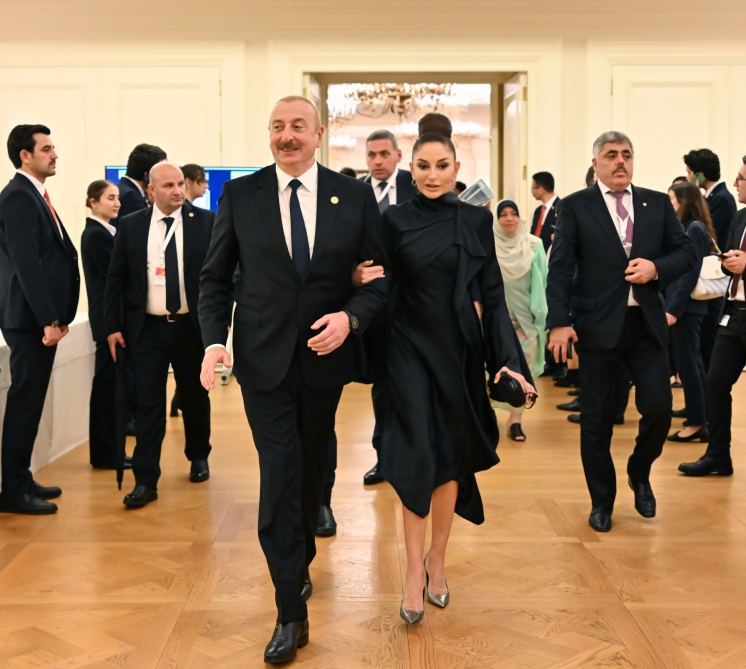 Prezident İlham Əliyev və Birinci xanım Mehriban Əliyeva Ankarada Rəcəb Tayyib Ərdoğanın adından verdiyi şam yeməyində iştirak ediblər (FOTO)