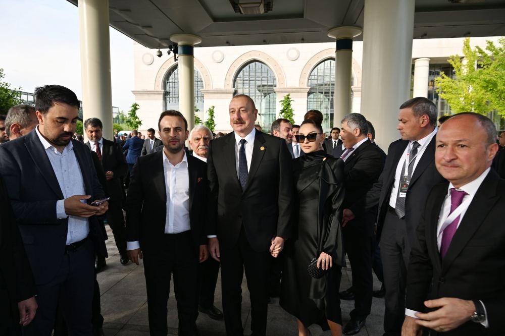 Prezident İlham Əliyev və Birinci xanım Mehriban Əliyeva Prezident Rəcəb Tayyib Ərdoğanın səlahiyyətlərinin icrasına başlama mərasimində iştirak ediblər (FOTO/VİDEO) (YENİLƏNİB)