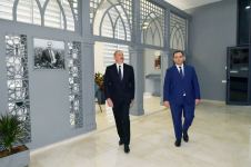 Prezident İlham Əliyev Kənd Təsərrüfatı Nazirliyinin yeni binasının açılışında iştirak edib (FOTO/VİDEO)