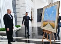 Prezident İlham Əliyev Kənd Təsərrüfatı Nazirliyinin yeni binasının açılışında iştirak edib (FOTO/VİDEO)