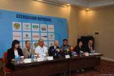 "Əziz Şuşa” beynəlxalq velosiped yarışı ilə bağlı mətbuat konfransı keçirilib (FOTO)