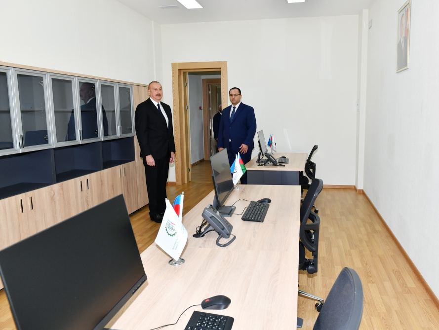 Prezident İlham Əliyev Kənd Təsərrüfatı Nazirliyinin yeni binasının açılışında iştirak edib (FOTO/VİDEO)