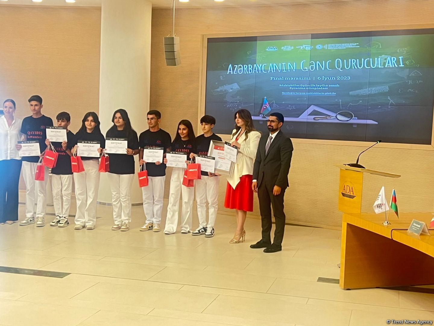 "Azərbaycanın gənc qurucuları” adlı ilk layihə əsaslı öyrənmə olimpiadasının final mərasimi keçirilib (FOTO)