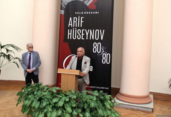 Arif Hüseynovun "QRAFİKA" adlı fərdi sərgisi açıldı (FOTO)