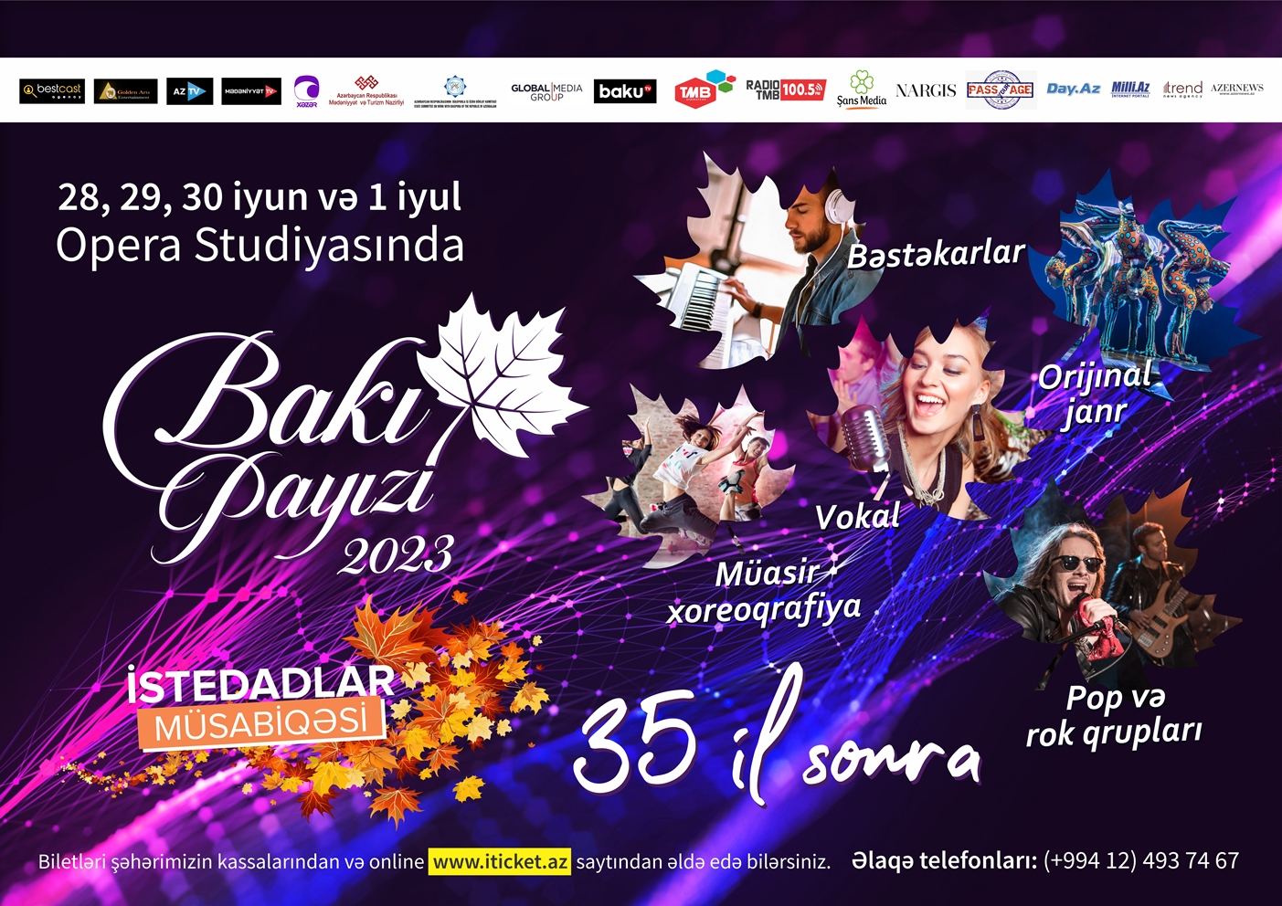 "Bakı Payızı-2023 - 35 il sonra" final gecələri keçiriləcək (FOTO/VİDEO)
