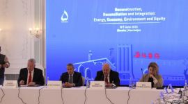 Şuşada enerji, iqtisadiyyat, ətraf mühit mövzusunda beynəlxalq tədbir keçirilir (FOTO)