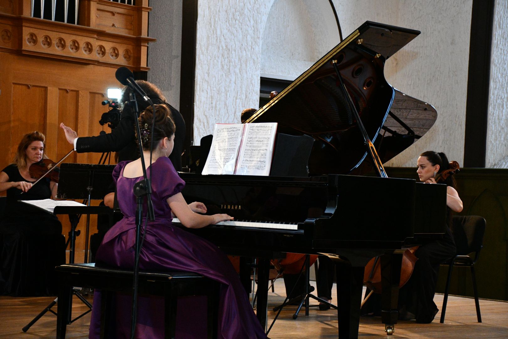 Azərbaycan Dövlət Kamera Orkestrinin konserti olub (FOTO/VİDEO)