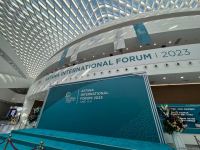 Astana Beynəlxalq Forumu işə başlayıb (FOTO)