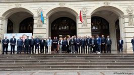 "Yenidənqurma, sülh və inteqrasiya: Enerji, iqtisadiyyat, ətraf mühit və kapital" tədbiri Gəncədə davam edir (FOTO)
