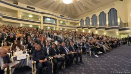 "Yenidənqurma, sülh və inteqrasiya: Enerji, iqtisadiyyat, ətraf mühit və kapital" tədbiri Gəncədə davam edir (FOTO)